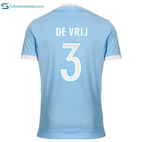 Camiseta Lazio 1ª DE Vrij 2017/18